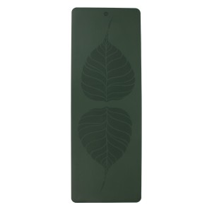 Mata do jogi Bodhi Phoenix 4mm Leaves - zielony