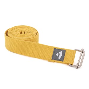 Pasek do jogi Bodhi Asana belt 2,5m - żółty