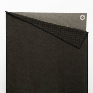 Ręcznik do jogi GRIP 183 x 61 cm  – antracytowy