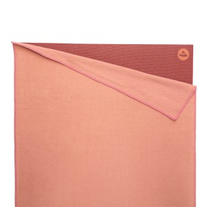 Ręcznik do jogi GRIP 183 x 61 cm  – różowy