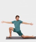 Lunge spodenki do jogi, sportowe Deep Surf