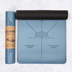 Mata do jogi myga - Alignment 6mm XL - niebieski