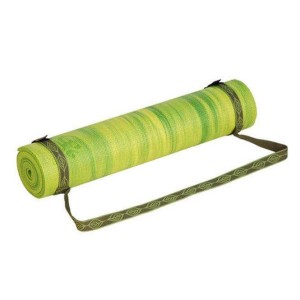 Pasek do transportu maty na rzep Bodhi Velcro - oliwkowy