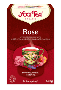 Herbata Yogi Tea Rose - różana (17x2,0g)