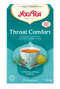 Herbata Yogi Tea Throat Comfort - Na gardło (17x1,8g)