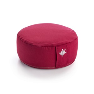 Poduszka do medytacji Kurma Round - burgundowy