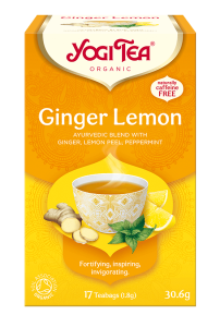 Herbata Yogi Tea Ginger Lemon - Imbirowo- cytrynowa (17x1,8g)