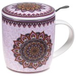 Kubek - Zaparzacz do herbaty - Mandala