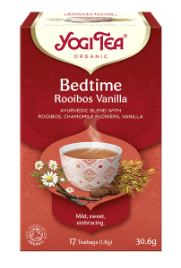 Herbata Yogi Tea Bedtime Rooibos Vanilla - Na sen Rooibos z wanilią (17x1,8g)