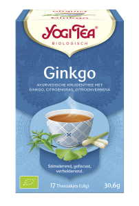 Herbata Yogi Tea Ginkgo - Miłorząb japoński (17x1,8g)