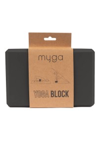 Klocek do jogi myga Foam Block - czarny
