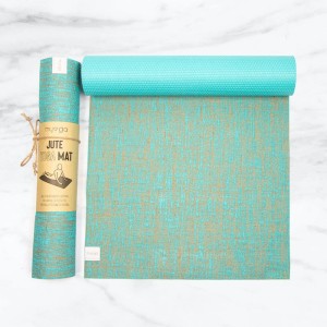 Mata do jogi myga Jute 5mm - turkusowy
