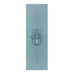 Mata do jogi Bodhi Leela 4,5mm - błękitny hamsa