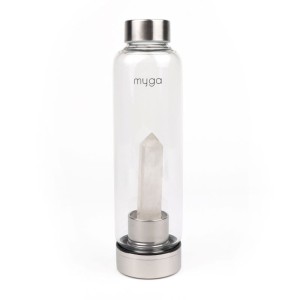 Szklana butelka na wodę myga z kwarcem 500ml