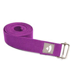 Pasek do jogi Bodhi Asana belt 2,5m - fioletowy