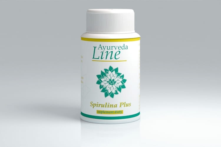Ajurweda dla witalności ciała i umysłu - Preparat Ziołowy "Spirulina Plus" PZ04