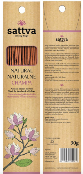 SATTVA KADZIDŁA CHAMPA